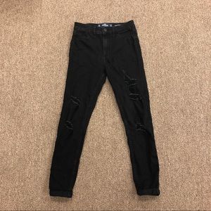 Hollister High waist Jegging crop black